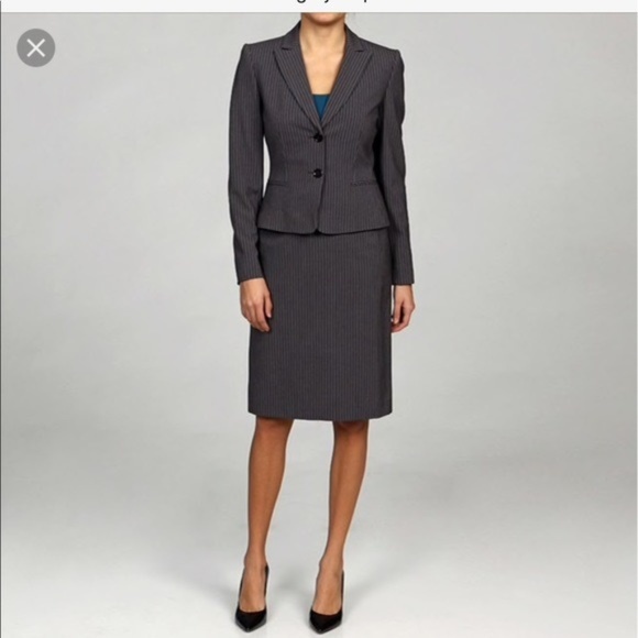 pinstripe suit female